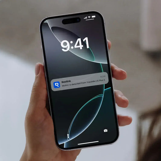 Reolink TrackMix LTE Plus 2 מצלמת אבטחה סולארית 4G עם שתי עדשות