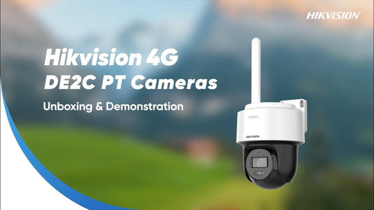מצלמת אבטחה סולארית ממונעת 4MP 4G עם אנליטיקה דגם Hikvision DS-2CFSP4/4G