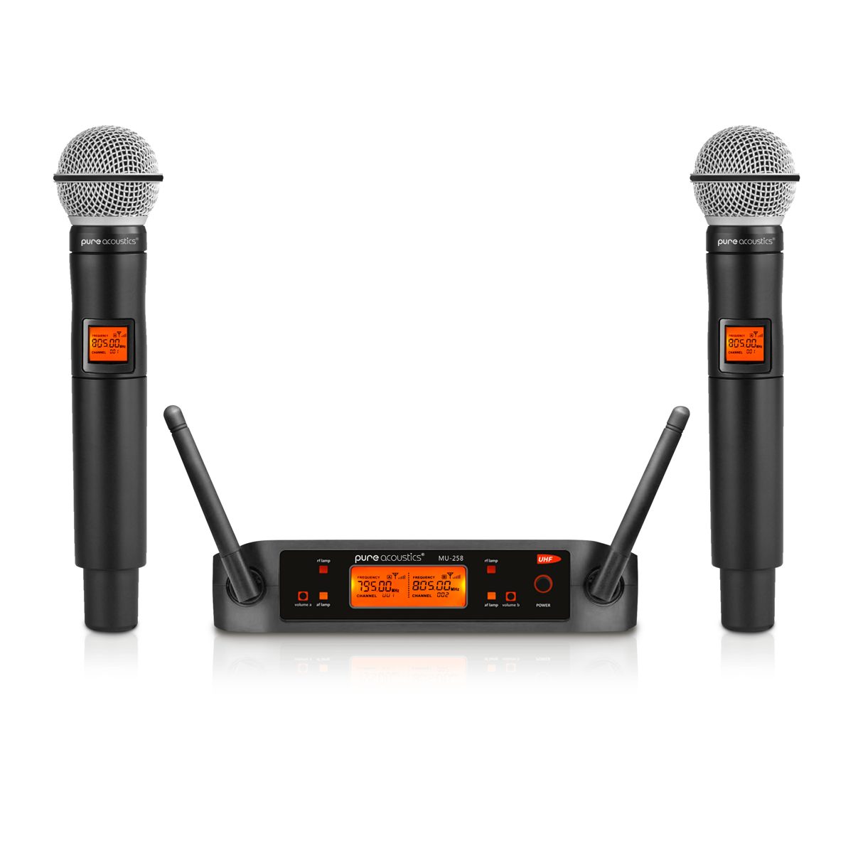 mmu 255 pure acoustics mic and reciever front XL min