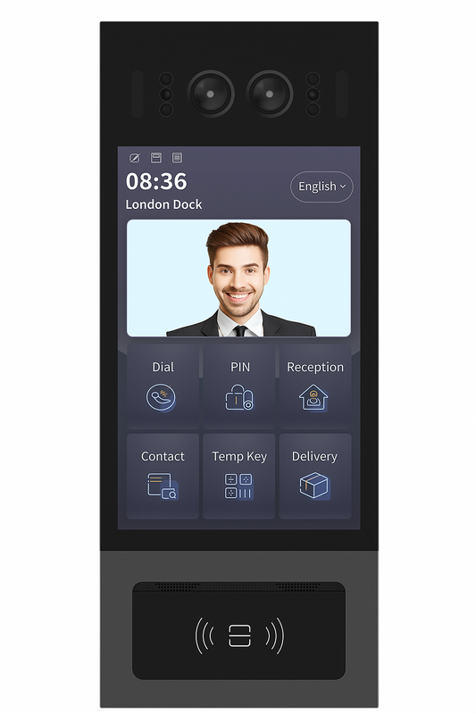 קיט אינטרקום Netvill G710 עם מסך ומצלמה – פתרון מלא לכניסה חכמה