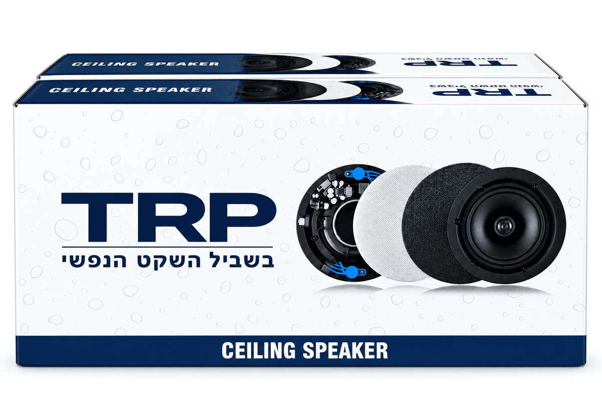 זוג רמקולים שקועים 6.5 אינץ' מוגני מים Bluetooth ezcam