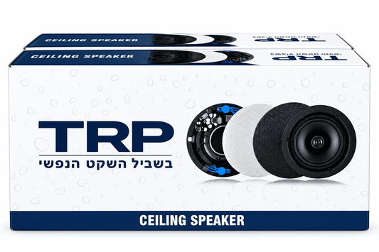 זוג רמקולים שקועים 6.5 אינץ' מוגני מים Bluetooth ezcam