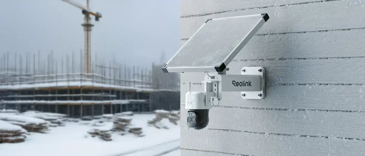 Reolink TrackMix LTE Plus 2 מצלמת אבטחה סולארית 4G עם שתי עדשות