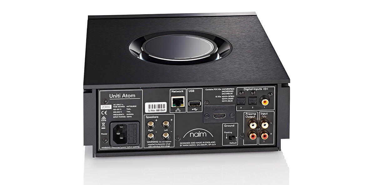 מגבר All-in-One אלחוטי Naim Uniti Atom