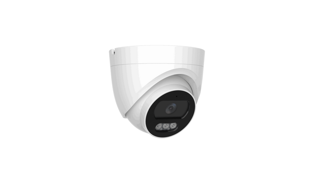 מצלמת כיפה IP 5MP עם ראיית לילה צבעונית ו-3 שנות אחריות
