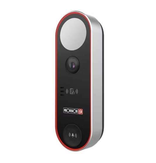 DOORBELL חכם עם מצלמה WIFI מבית Provision ISR דגם DB 320WIPN