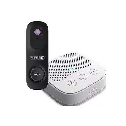 פעמון דלת חכם עם מצלמה DCAM 01 מבית ezcam | PROVISON ISR אלקטרוניקה