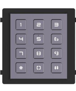 קיט אינטרקום Hikvision IP ל 6 דיירם  כולל 3 מסכים  מצלמה + 6 לחצנים + קודן  DS-KH6320-TE1