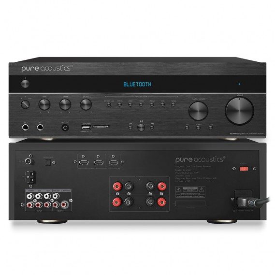 av 4000 pure acoustics receiver front back 2021 web