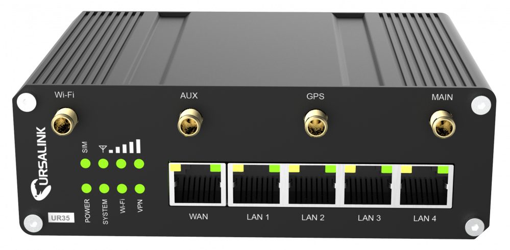 ראוטר סלולרי 4G סופר מתקדם – WiFi + POE +GPS UR75-L04EU-G-P-W