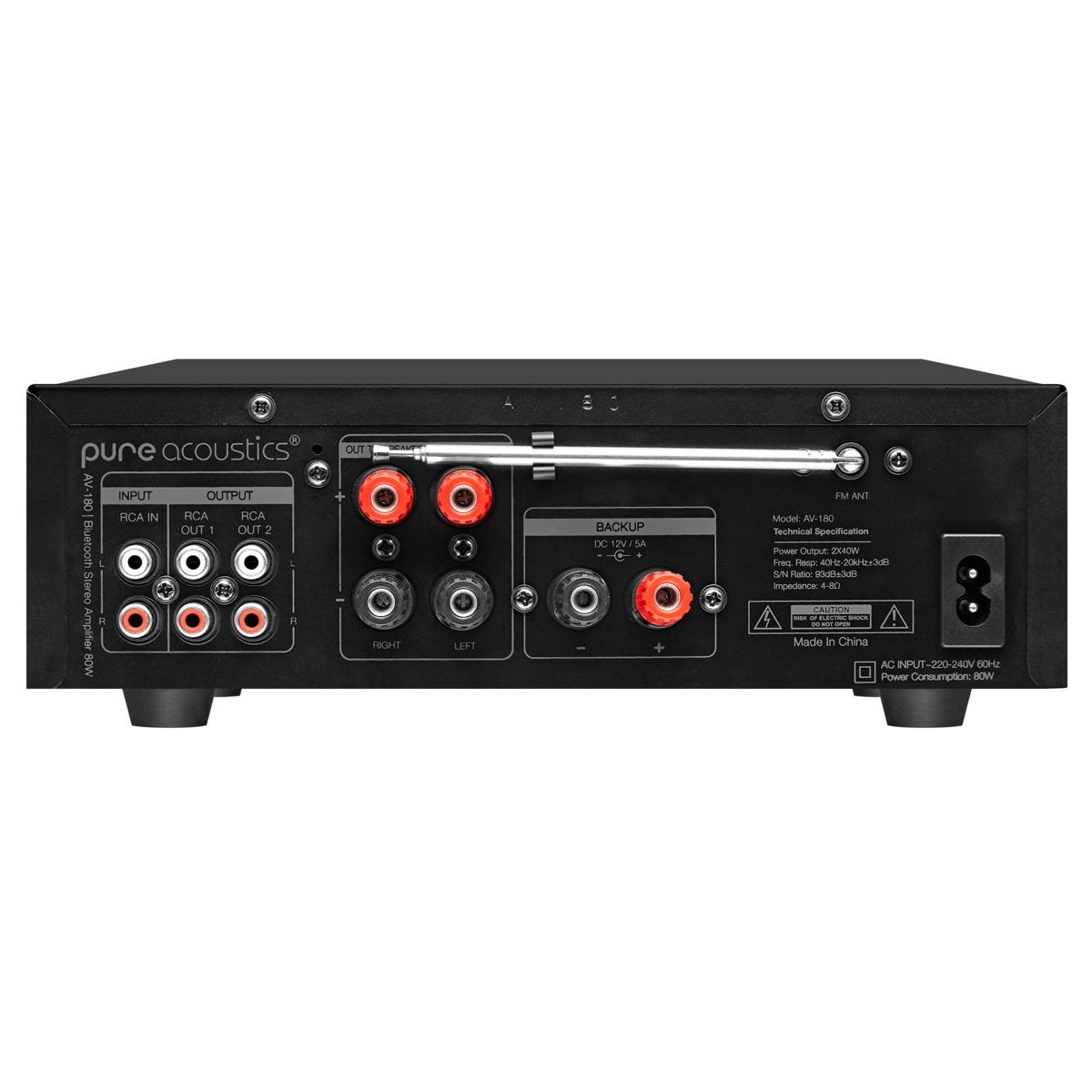 av 180 pure acoustics bluetooth stereo amplifier back XL sec 2 min