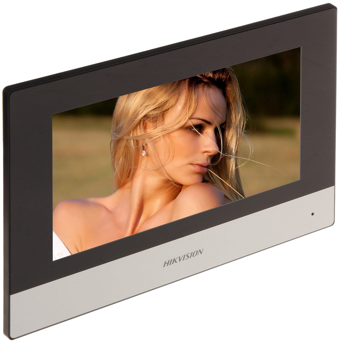 קיט אינטרקום Hikvision IP ל 6 דיירם  כולל 3 מסכים  מצלמה + 6 לחצנים + קודן  DS-KH6320-TE1