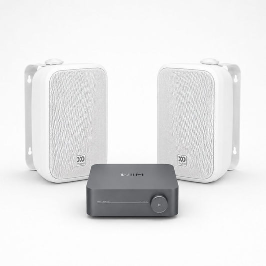 קיט שמע חוץ Wiim Amp עם זוג רמקולים Morel BREEZ AW800