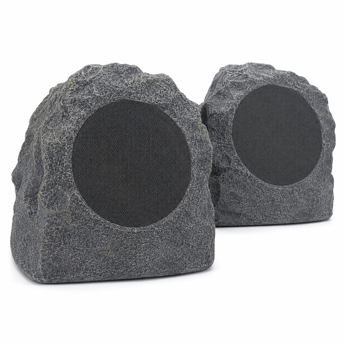 זוג רמקולי סלע מוגברים Bluetooth DLX MAGIX STONE-8 BT לגינה