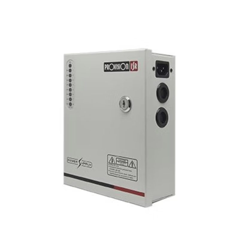 ספק כוח מזווד 12V 5A בארון כולל הגנה למערכת