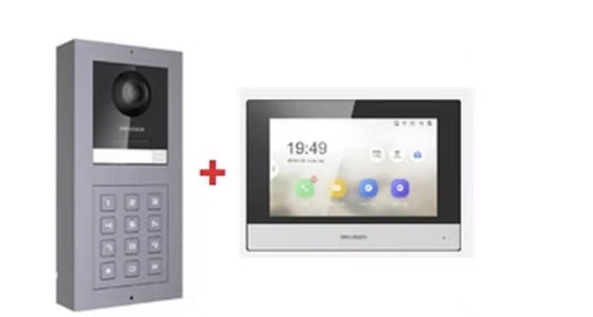 קיט אינטרקום IP Hikvision DS-KIS8003-ACF2