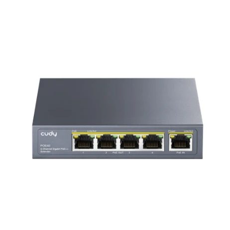 0163897 cudy 4 channel gigabit poe extender poe40