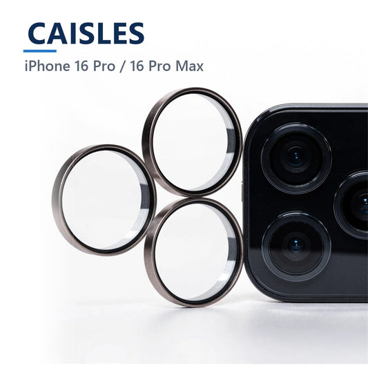 CAISLES lens protector iPhone 16 Pro / 16 Pro Max